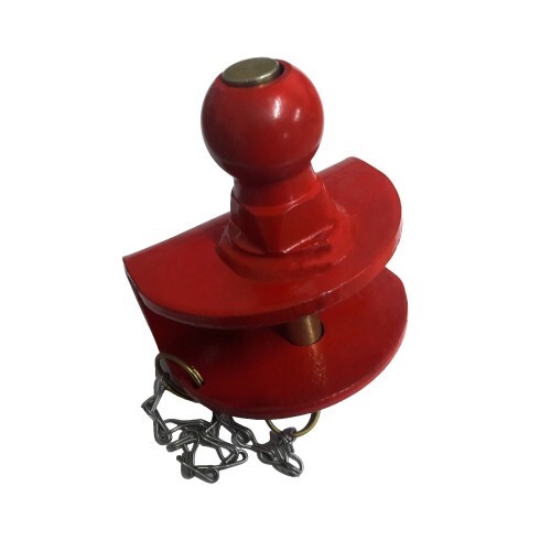 Boules attelage rouge - d'attelage,