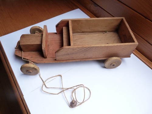 Lot anciens jouets bois - lot,