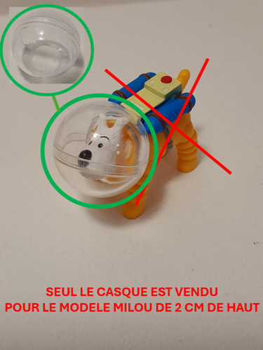 Figurine milou a marché - figurine,