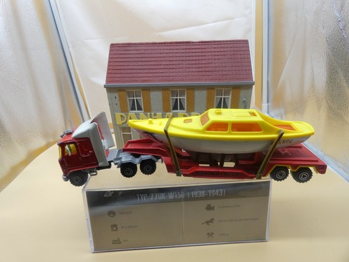Camion semi porte bateau - camion,