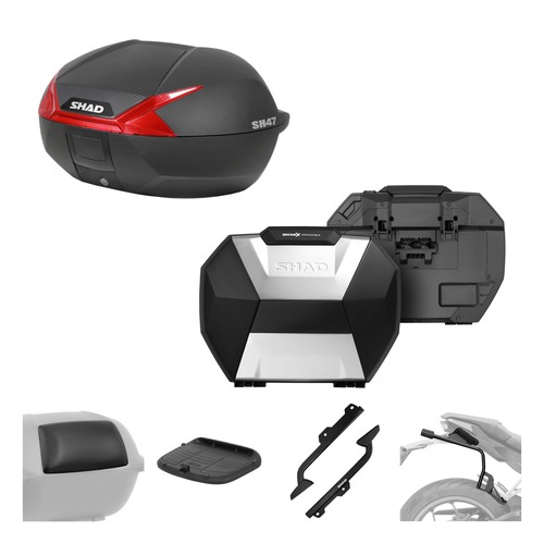 Kit complet shad - sh47, rouge