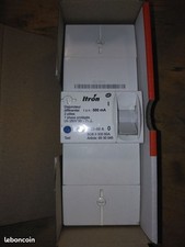 Disjoncteur différentiel 500mA Itron 30/60A instantané non sélectif monophasé