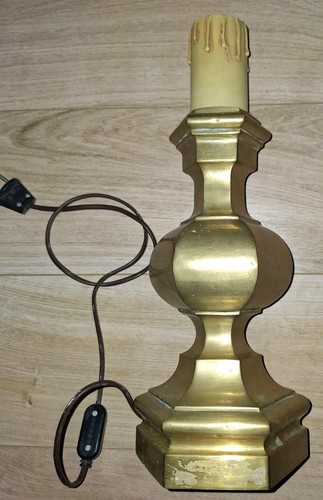 Pied lampe vintage années - lampe,