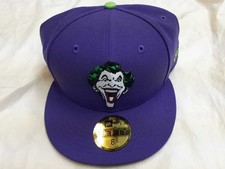 Casquette de baseball New Era 8 63,5 cm violet Joker Batman DC Comics...