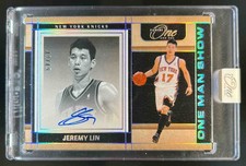 2024-25 One and One Jeremy Lin Man Show Auto #42/49