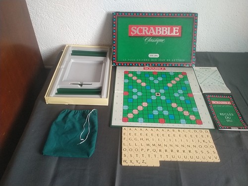 Jeu société scrabble - jeu, de