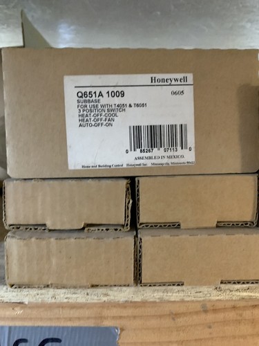 Honeywell subbase q651a 1009 - honeywell,