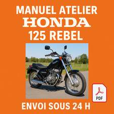 Manuel Atelier Honda 125 Rebel