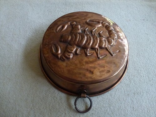 Ancien moule cuivre etame - moule,