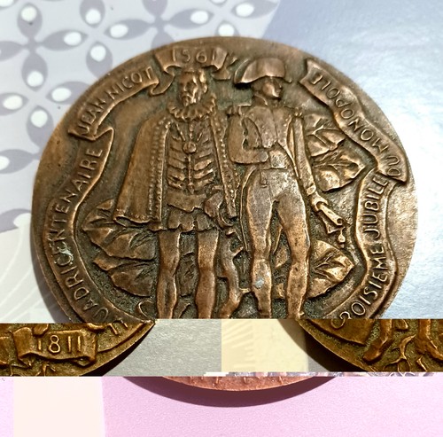 Médaille bronze jean - médaille,