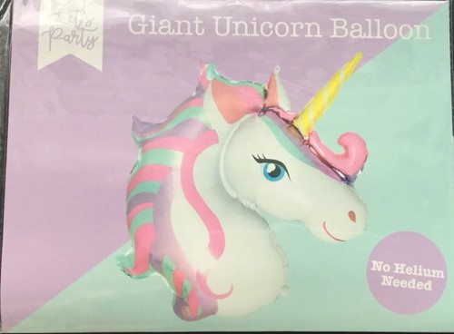 Géant licorne feuille ballon - feuille,