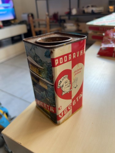 Ancienne boîte fer - boîte,