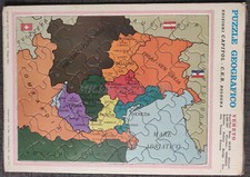 GEOGRAPHIC PUZZLE - Ed. Capitol C.E.B. Bologna 1973 Veneto, Venice