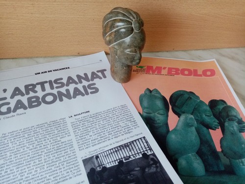 Statue femme sur buste - femme,