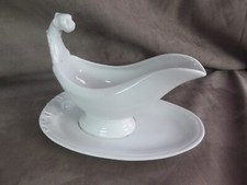 BEAUTIFUL 19TH CENTURY SAUCE PAN. PARIS PORCELAIN.