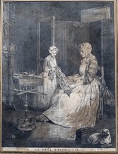 Gravure ancienne 1740 –