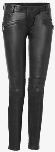 Pantalon cuir noir pour - en,
