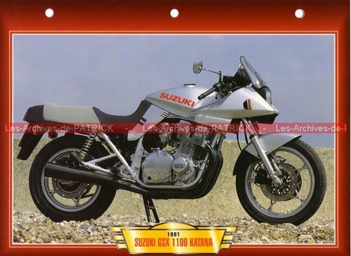 Suzuki gsx 1100 katana - suzuki,