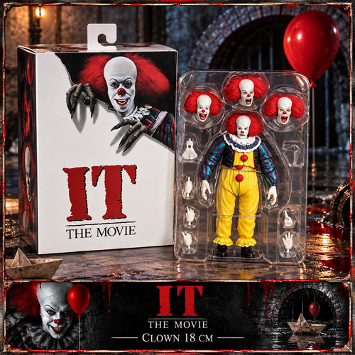 Figurine clown cm pvc - it,
