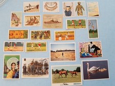 Lot de 21 images pour album de