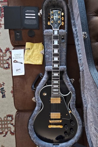 Gibson les paul custom - custom, ebony