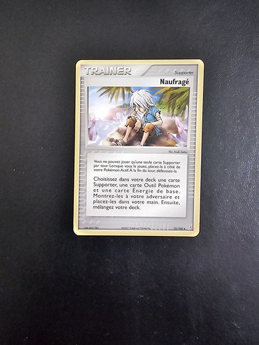 Carte pokemon naufragé 100 - carte,