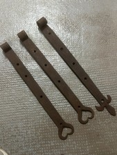 Suite de 3 Ferrure Fer Forgé