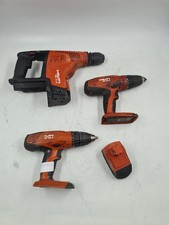 Lot De 4 Hilti TE 7-A Hammer Drill & 2x SF 22-A Battery Travail