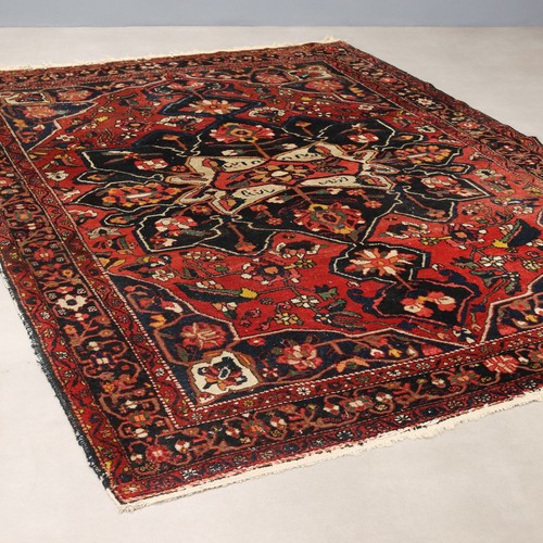 Tapis ancien coton - tapis, noeud