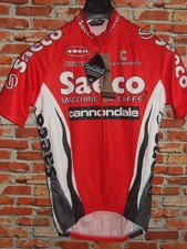 Saeco Cannondale Maillot Vélo Cyclisme Neuf Taille M