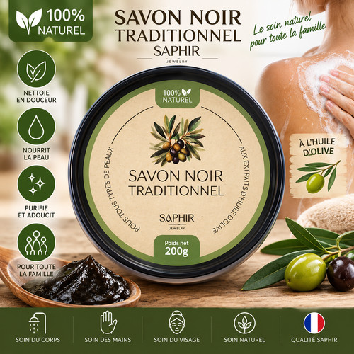 Savon noir traditionnel huile