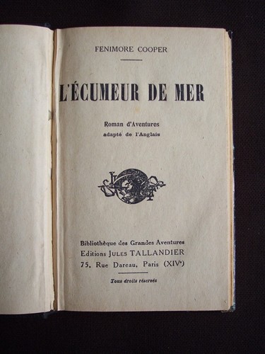 écumeur mer - l'écumeur,