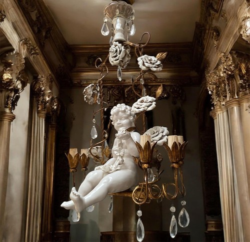 élégant lustre artistique - Élégant,