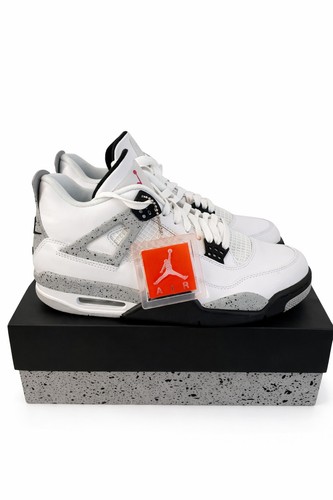 Nike air jordan white - 4, cement