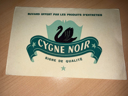 Buvard cygne noir - buvard,