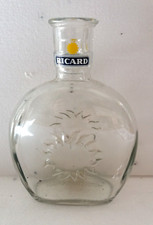 CARAFE A EAU , EN VERRE , RICARD ,  1 LITRE ,  ref OR950