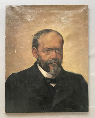 Portrait homme huile sur - d'homme,,