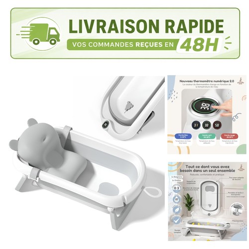 Baignoire bébé pliable - baignoire,