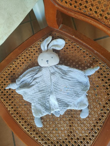 Doudou lapin coton bio kaloo - doudou,