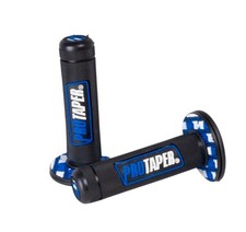 Poignées de Guidon Noir/Bleu