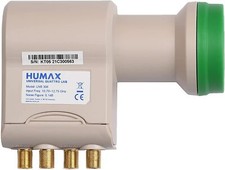 HUMAX Vert / Power Quattro-Lnb Stromspar-Lnb Satellite Universelle LNB