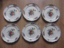 6 assiettes plates villeroy et