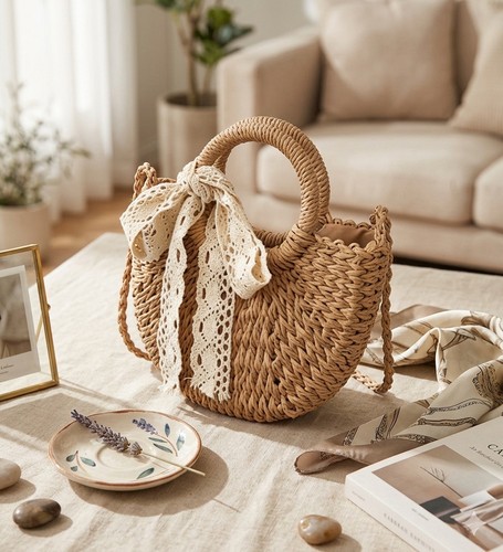 Sac main femme demi - main,