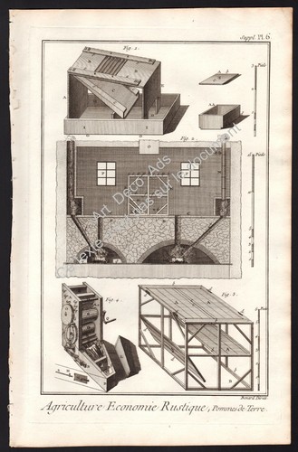 Materiel agricole ancien xviii - ancien,