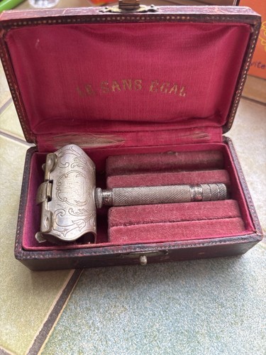 Antique french safety razor - antique,