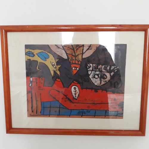 Peinture originale signée - , et