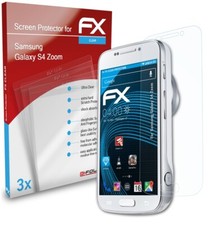 atFoliX 3x Protecteur d'écran pour Samsung Galaxy S4 Zoom clair