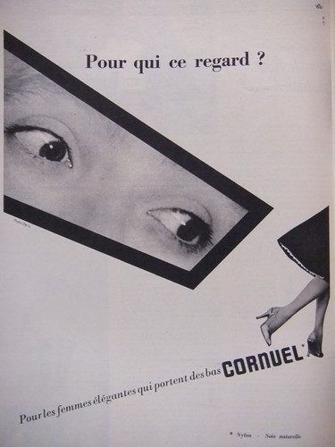 Publicité 1958 cornuel des - publicitÉ,