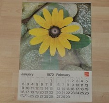 Beau Calendrier Coca-Cola 1972