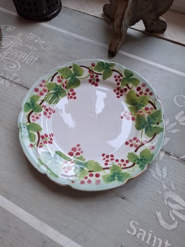 Luneville ancienne assiette - ancienne,